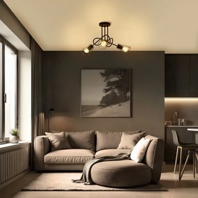 Prisadený luster OXFORD 3xE27/15W/230V