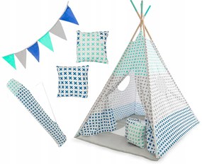 Vulpi Detský teepee stan Wigwam Farba: ružová