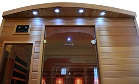 M-Spa - Infrasauna karbón-keramika pre 4 osoby 175 x 135 x 190 cm 2,6 kW (MSPACP4)