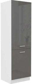 Skrinka do kuchyne SONIA šedý lesk 60DK-202 2F