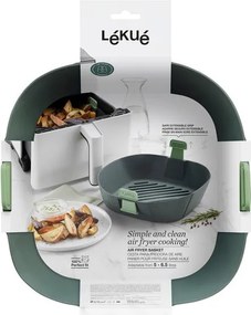 Silikónový košík do teplovzdušnej fritézy 25x25 cm XL – Lékué