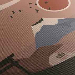 Obraz - Japonsko N⁰1 (120x50 cm)