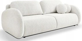 Pohovka trojsedačka Ovalia (krémová čierna)