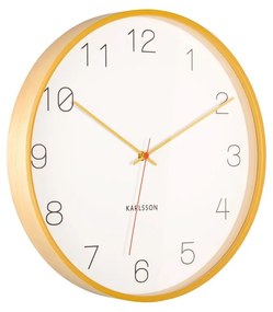 Karlsson 5926YE dizajnové nástenné hodiny 40 cm