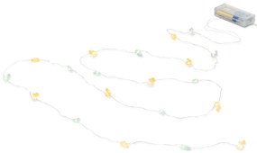 Svetelná reťaz s mikro LED a zajačikmi