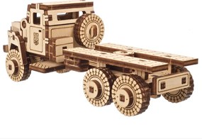 Ugears 3D mechanické puzzle Vojenský nákladiak 91 ks