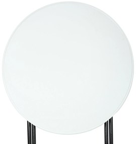 Casaria Plastový párty stôl LYDA, Ø72x110cm, biela