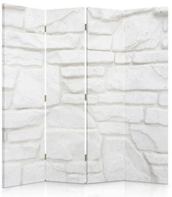 Gario Paraván Stena z bieleho pieskovca Rozmery: 145 x 170 cm, Prevedenie: Otočný paraván 360°