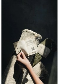 Krémový ručne tkaný bavlnený koberec 140x200 cm Handloom – Lorena Canals