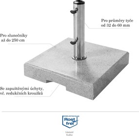 Derby Žulový stojan 40 kg