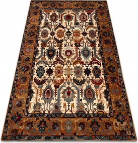 Vlnený koberec Superior Oman orientálny rámik červený Boho 200x300 cm