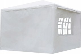 Skladací záhradný párty stan ELYPSO 3x3 m biely