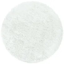 Ayyildiz koberce Kusový koberec Fluffy Shaggy 3500 white kruh - 160x160 (priemer) kruh cm