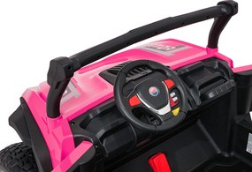 Ramiz Elektrická bugina Gravity pre deti ružová + pohon 4x4 + diaľkové ovládanie
