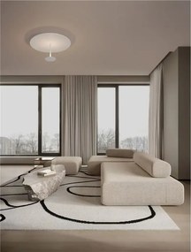 LED stmievateľné biele moderné stropné svietidlo Nima 45
