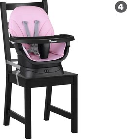 JOKOMISIADA Multifunkčné otočné detské kresielko na kŕmenie 6 v 1 ZA5659