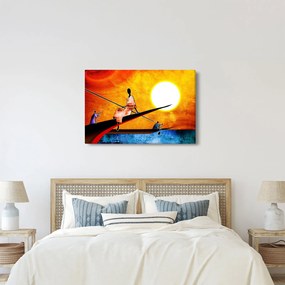 Obraz dobovej starovekej maľby (90x60 cm)
