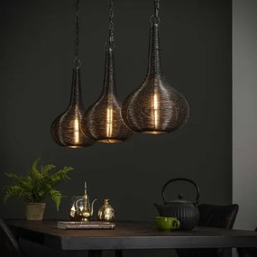 Luster 71-66 3L Wire Cone  - Komfort-nábytok