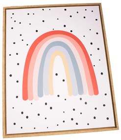 Obraz na plátne v ráme Rainbow, 40 x 50 cm