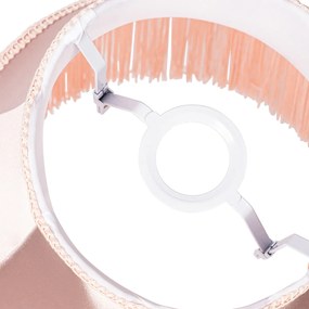 Tienidlo na lampu z látky ružové 30 cm - Granny