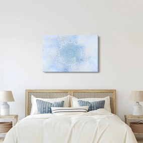 Obraz - Zimná mandala (90x60 cm)