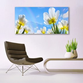 Obraz plexi Rastliny kvety tulipány 120x60 cm