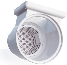 Zabudovaný skimmer CF - biely