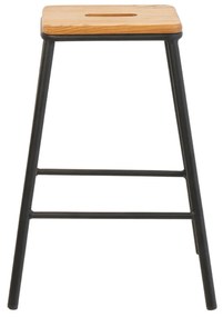 Barová stolička vanyl 67 cm čierna MUZZA
