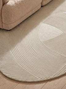 Ted Baker, Kusový koberec Ted Baker Kensington 106399 Creme, 200x300, biela, kancelária