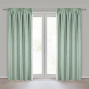 ZÁVES NA PÁSKE JULA2 140X270 CM TMAVOZELENÁ