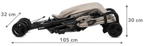 Kočík Kidwell QUGAR Beige/Black