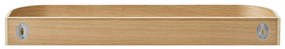 Audo Copenhagen Víceúčelová drevená polica Epoch Shelf Oak 79 cm