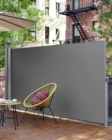 Bočná markíza Orrine II 180x350 cm šedá