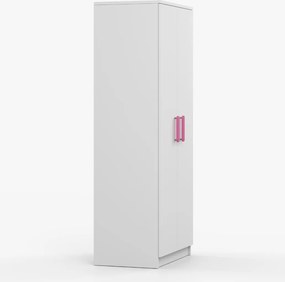 Šatníková skriňa SCOUT - biela (viac variant)