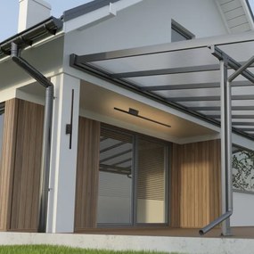 Rabalux 77125 - LED Vonkajšie nástenné svietidlo KELEBIA LED/12W/230V IP44