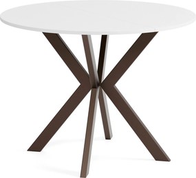 Okrúhly rozkladací jedálensky stôl DEVO Veľkosť: 90 - 128 cm