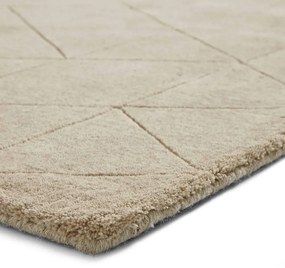 Béžový vlnený koberec Think Rugs Kasbah, 150 x 230 cm