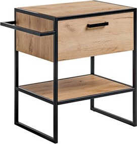 Skrinka pod umývadlo loft 70 cm stojaca so zásuvkou (BROOKLIN 825A FSC)