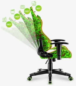 Detská herná stolička Ranger 6.0 Pixel White