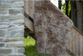 Koberec z ovčej kože béžový