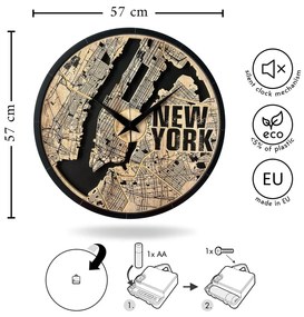 Nástenné hodiny ø 57 cm John – Styler