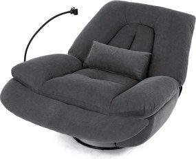 Elektrické polohovacie kreslo TV-7089 Farba: Sivá