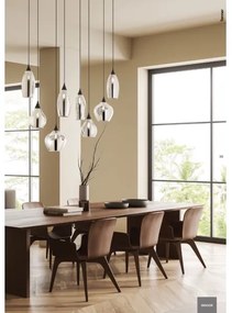 Redo 01-3194 - Luster na lanku TANNER 6xE14/28W/230V pr. 47,2 cm