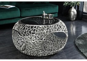 Konferenčný stôl Spin 44147 Ø75cm Aluminium Silver  - Komfort-nábytok