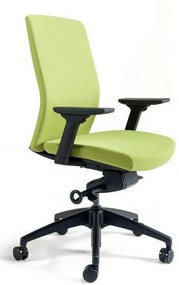 OFFICE PRO bestuhl -  OFFICE PRO bestuhl Kancelárska stolička J2 BLACK BP zelená