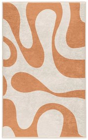 Oranžový prateľný koberec 160x230 cm Caramel Latte – Mila Home