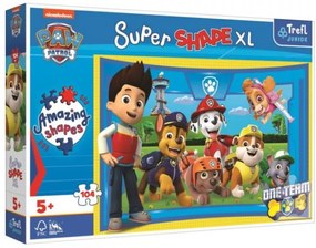 Trefl Puzzle 104 XL - Šteňatá a kamaráti