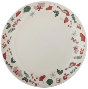 Bloomingville Keramický tanier Yule Ø 28 cm
