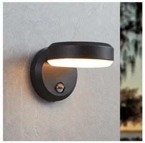 Eglo 900674 - LED Vonkajšie nástenné svietidlo so senzorom FORNACI 10,8/230V IP44 EG900674
