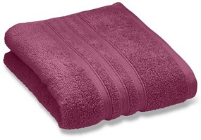 Tmavoružová froté bavlnená osuška 90x140 cm Zero Twist – Catherine Lansfield